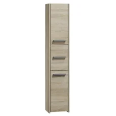 Bathroom cabinet FRANIA three-door, sonoma oak